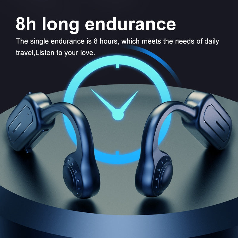 YYK-Q88 Bluetooth Bone Conduction Headphone Wireless Ear-Hook Headset Painless Open Ear Running Headphone Built-in HD Microphone Support TF Card YYK-Q88 Bluetooth Bone Conduction Headphone Wireless Ear-Hook Headset Painless Open Ear Running Headphone Built-in HD Microphone Support TF Card